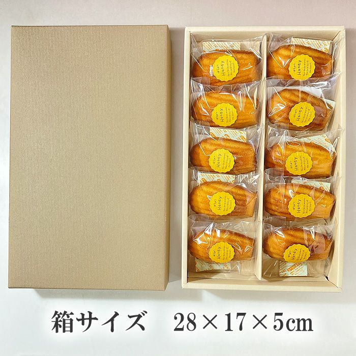 マドレーヌ10個入